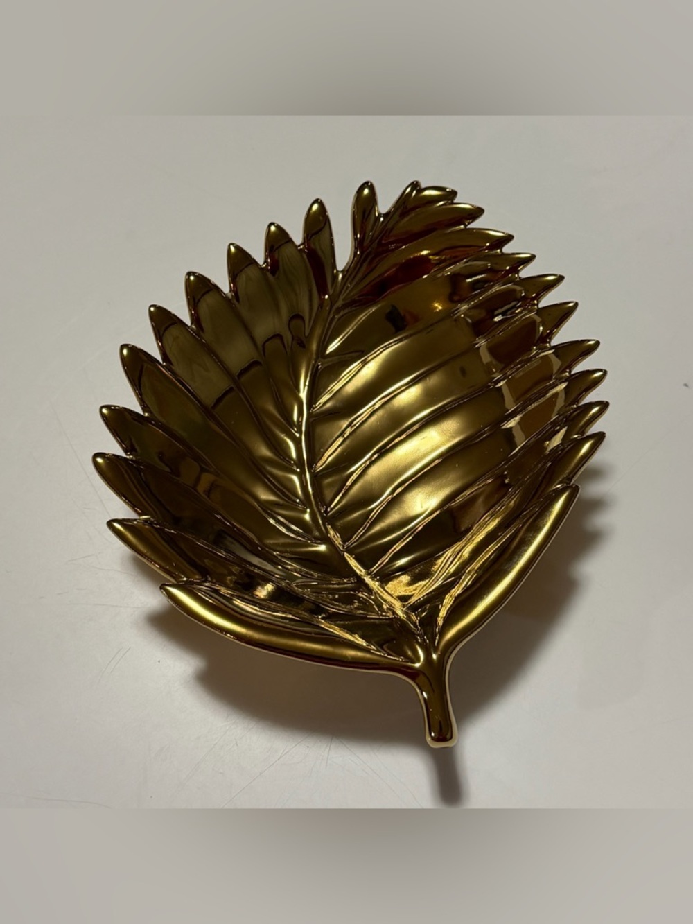 Opalhouse Gold Electroplated Ceramic Trinket Dish